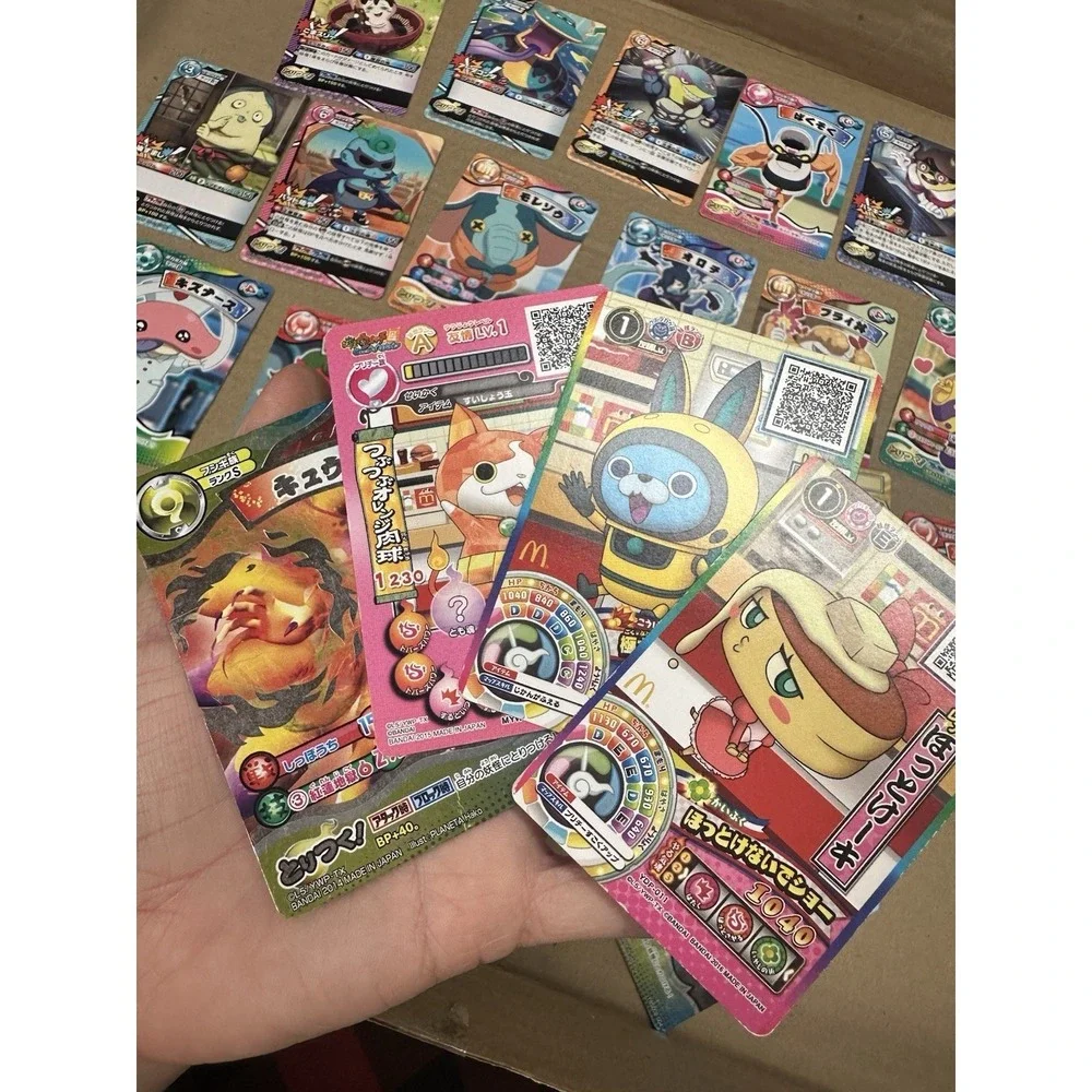 Yokai‎ Watch Toritsuki Card Battle Bulk Cards Yo-Kai LP-DMG many foils Bandai